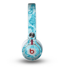 The Delicate Trendy Blue Pattern V4 Skin for the Beats by Dre Mixr Headphones