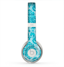 The Delicate Trendy Blue Pattern V4 Skin for the Beats by Dre Solo 2 Headphones