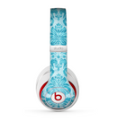 The Delicate Trendy Blue Pattern V4 Skin for the Beats by Dre Studio (2013+ Version) Headphones