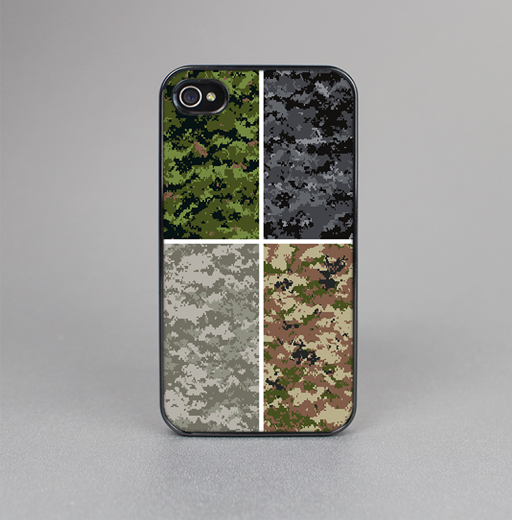 The Digital Camouflage All Skin-Sert for the Apple iPhone 4-4s Skin-Sert Case