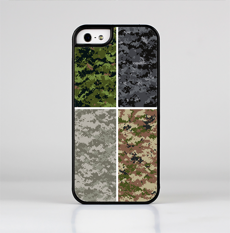 The Digital Camouflage All Skin-Sert for the Apple iPhone 5-5s Skin-Sert Case
