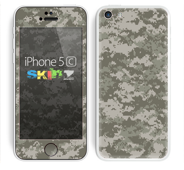 The Digital Camouflage V2 Skin for the Apple iPhone 5c