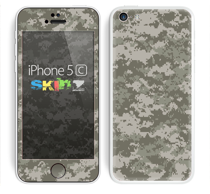 The Digital Camouflage V2 Skin for the Apple iPhone 5c