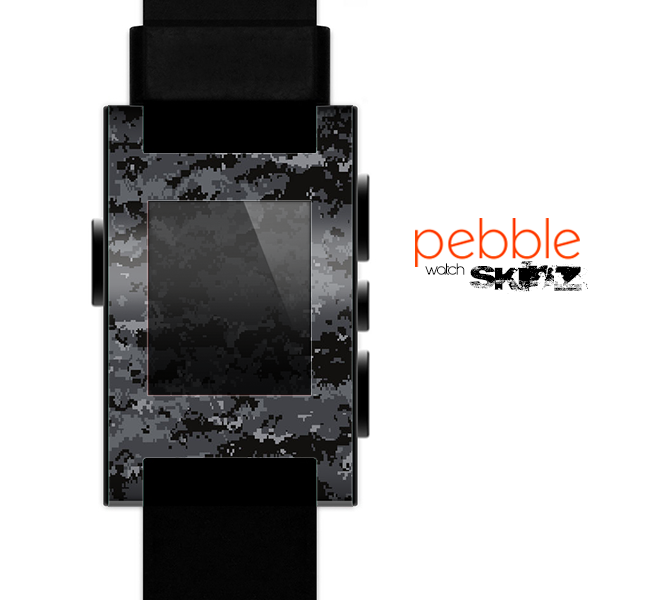 The Digital Camouflage V3 Skin for the Pebble SmartWatch