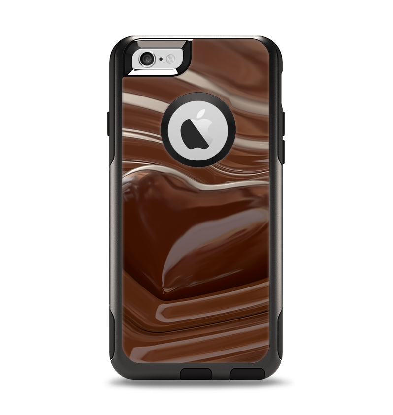 The Dipped Chocolate Heart Apple iPhone 6 Otterbox Commuter Case Skin Set