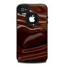 The Dipped Chocolate Heart Skin for the iPhone 4-4s OtterBox Commuter Case