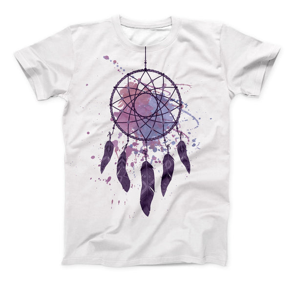 The Dreamcatcher Splatter ink-Fuzed Unisex All Over Full-Printed Fitted Tee Shirt