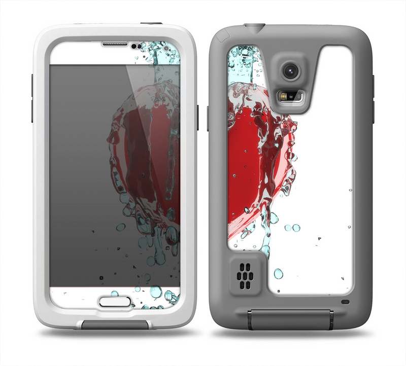 The Drenched 3D Icon Skin for the Samsung Galaxy S5 frē LifeProof Case
