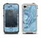 The Drenched Blue Rose Apple iPhone 4-4s LifeProof Fre Case Skin Set