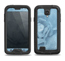 The Drenched Blue Rose Samsung Galaxy S4 LifeProof Nuud Case Skin Set