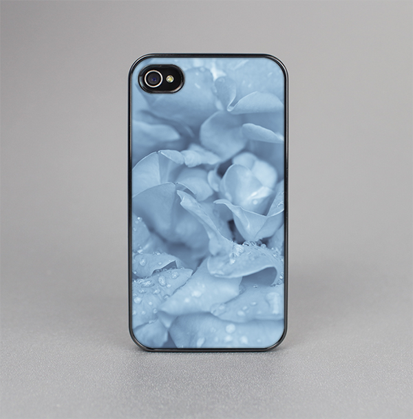 The Drenched Blue Rose Skin-Sert for the Apple iPhone 4-4s Skin-Sert Case