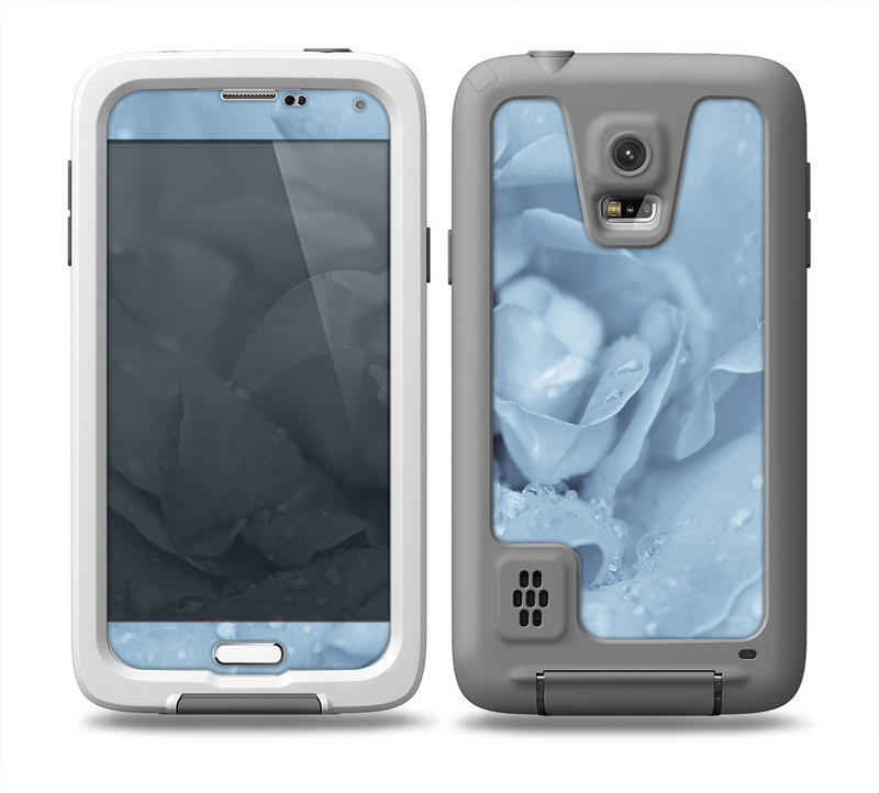 The Drenched Blue Rose Skin Samsung Galaxy S5 frē LifeProof Case