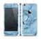 The Drenched Blue Rose Skin Set for the Apple iPhone 5