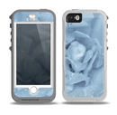 The Drenched Blue Rose Skin for the iPhone 5-5s OtterBox Preserver WaterProof Case