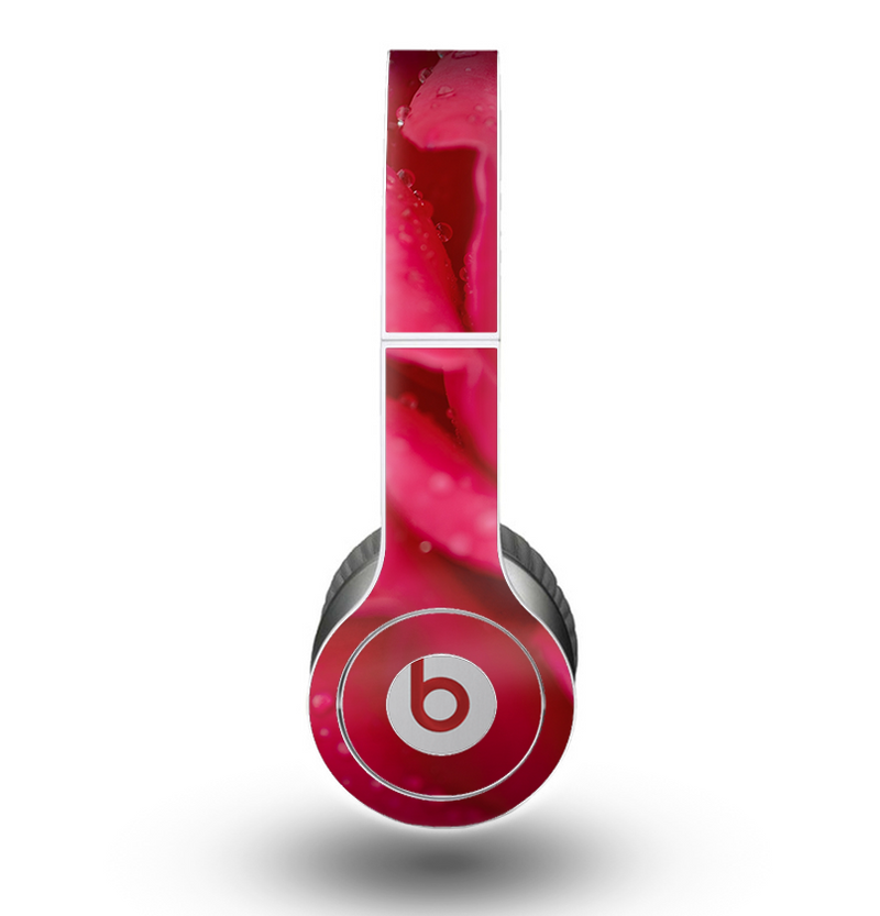 The Drenched Red Rose Skin for the Beats by Dre Original Solo-Solo HD Headphones