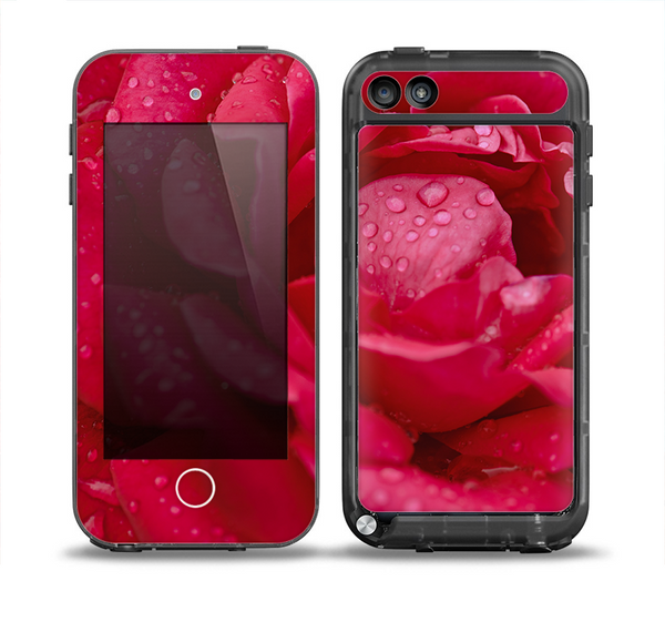 The Drenched Red Rose Skin for the iPod Touch 5th Generation frē LifeProof Case