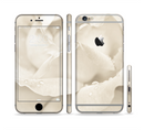 The Drenched White Rose Sectioned Skin Series for the Apple iPhone 6s Plus