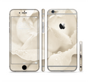 The Drenched White Rose Sectioned Skin Series for the Apple iPhone 6s