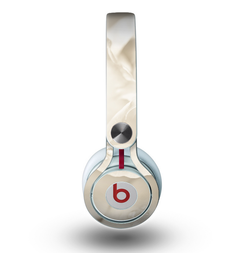 The Drenched White Rose Skin for the Beats by Dre Mixr Headphones