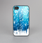 The Dripping Blue & White Music Notes Skin-Sert for the Apple iPhone 4-4s Skin-Sert Case