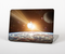 The Earth, Moon and Sun Space Scene Skin Set for the Apple MacBook Pro 15" with Retina Display