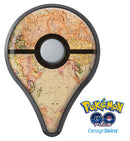 The Eastern World Map Pokémon GO Plus Vinyl Protective Decal Skin Kit