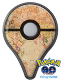 The Eastern World Map Pokémon GO Plus Vinyl Protective Decal Skin Kit
