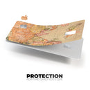 The Eastern World Map - Premium Protective Decal Skin-Kit for the Apple Credit Card