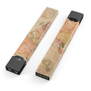 The Eastern World Map - Premium Decal Protective Skin-Wrap Sticker compatible with the Juul Labs vaping device