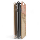 The Eastern World Overview Map iPhone 6/6s or 6/6s Plus 2-Piece Hybrid INK-Fuzed Case