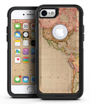 The Eastern World Overview Map - iPhone 7 or 7 Plus Commuter Case Skin Kit