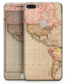 The Eastern World Overview Map - Skin-kit for the iPhone 8 or 8 Plus