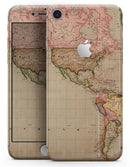 The Eastern World Overview Map - Skin-kit for the iPhone 8 or 8 Plus