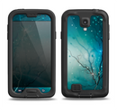 The Electric Teal Volts Samsung Galaxy S4 LifeProof Fre Case Skin Set