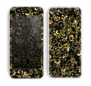 The Elegant Golden Swirls Skin for the Apple iPhone 5c