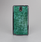 The Emerald Green Choppy Pattern Skin-Sert Case for the Samsung Galaxy Note 3