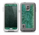 The Emerald Green Choppy Pattern Skin Samsung Galaxy S5 frē LifeProof Case