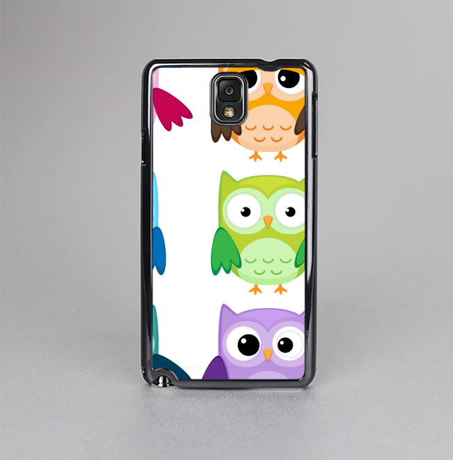 The Emotional Cartoon Owls Skin-Sert Case for the Samsung Galaxy Note 3