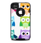 The Emotional Cartoon Owls Skin for the iPhone 4-4s OtterBox Commuter Case
