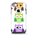 The Emotional Cartoon Owls Skin for the iPhone 5c OtterBox Commuter Case