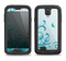 The Escaping Butterfly Floral Samsung Galaxy S4 LifeProof Nuud Case Skin Set