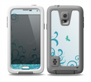 The Escaping Butterfly Floral Skin for the Samsung Galaxy S5 frē LifeProof Case