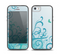The Escaping Butterfly Floral Skin Set for the iPhone 5-5s Skech Glow Case