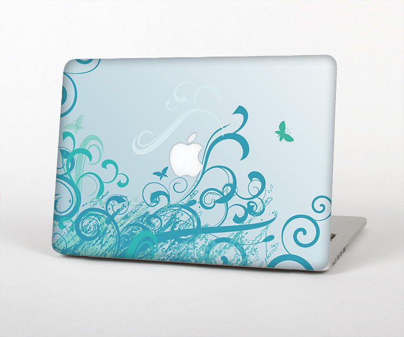 The Escaping Butterfly Floral Skin for the Apple MacBook Air 13"