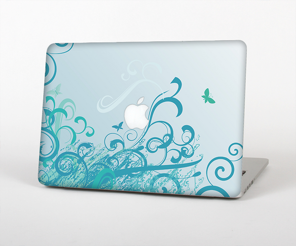 The Escaping Butterfly Floral Skin for the Apple MacBook Pro Retina 15"