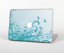 The Escaping Butterfly Floral Skin Set for the Apple MacBook Air 13"