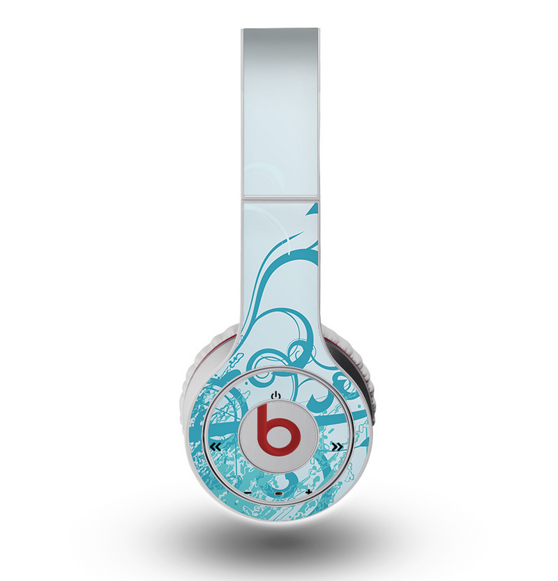 The Escaping Butterfly Floral Skin for the Original Beats by Dre Wireless Headphones