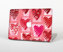 The Etched Heart Layer Pattern Skin for the Apple MacBook Air 13"