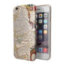 The European Map of Royalty iPhone 6/6s or 6/6s Plus 2-Piece Hybrid INK-Fuzed Case