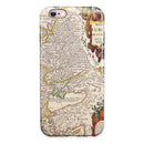 The European Map of Royalty iPhone 6/6s or 6/6s Plus 2-Piece Hybrid INK-Fuzed Case